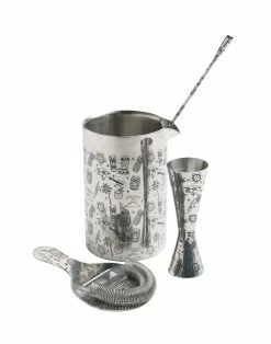 Urban Bar Barware Double Walled Tiki Mixing Tin 70cl