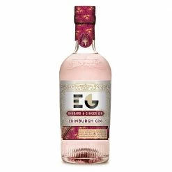 Urban Bar Edinburgh Rhubarb & Ginger Gin - 50cl Sparkling Wines, Spirits & Liquors