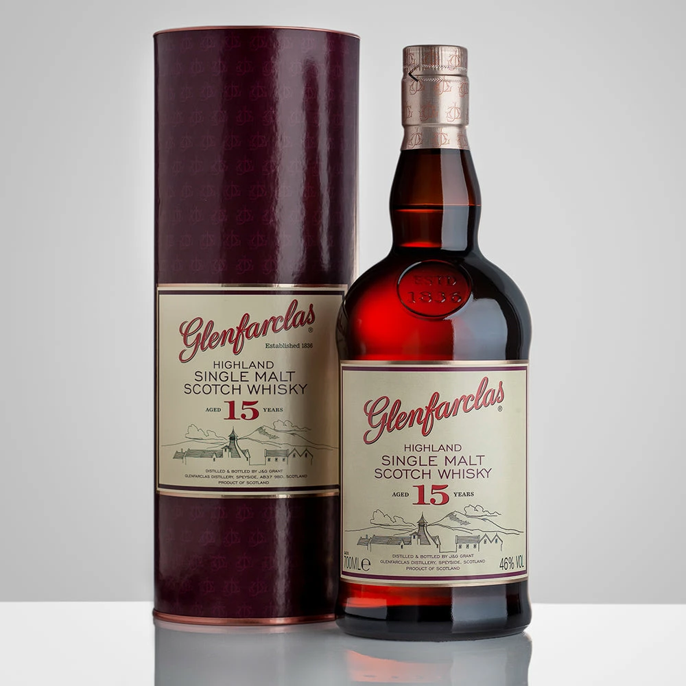 New 🔔 Urban Bar Sparkling Wines, Spirits & Liquors Glenfarclas 15 Year Old - 70cl ⌛ 1 Urban Bar Sparkling Wines, Spirits & Liquors Glenfarclas 15 Year Old - 70cl