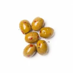 Urban Bar Bar Snacks Green Olives Chilli & Black Pepper (Pitted)
