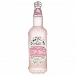 Urban Bar Mixers, Tonics, Tomato Juices & Soft Drinks Fentimans Pink Rhubarb Tonic Water - 50cl