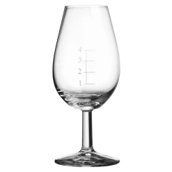 Urban Bar Glassware Distillery Whisky Taster Glass With Gauge Lines 14cl