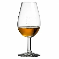 Urban Bar Glassware Distillery Whisky Taster Glass With Gauge Lines 14cl