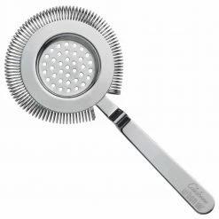 Urban Bar Calabrese Stainless Steel Hawthorne Cocktail Strainer 20.5cm