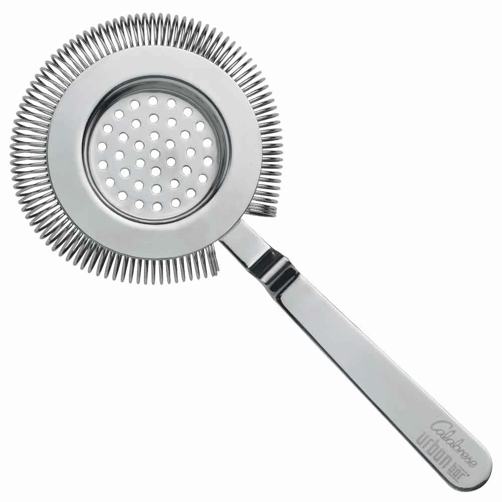 Promo ๐ฅ Urban Bar Calabrese Stainless Steel Hawthorne Cocktail Strainer 20.5cm ๐งจ 1 Urban Bar Calabrese Stainless Steel Hawthorne Cocktail Strainer 20.5cm