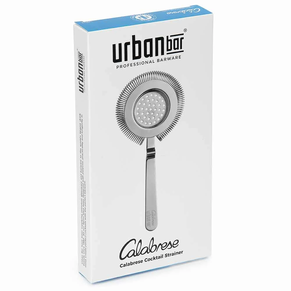 Promo ๐ฅ Urban Bar Calabrese Stainless Steel Hawthorne Cocktail Strainer 20.5cm ๐งจ 3 Urban Bar Calabrese Stainless Steel Hawthorne Cocktail Strainer 20.5cm