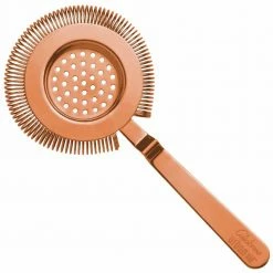 Urban Bar Calabrese Copper Hawthorne Cocktail Strainer Surface Fitting