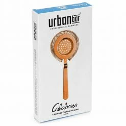 Urban Bar Calabrese Copper Hawthorne Cocktail Strainer Surface Fitting