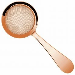 Urban Bar Biloxi Copper Fine Mesh Cocktail Strainer