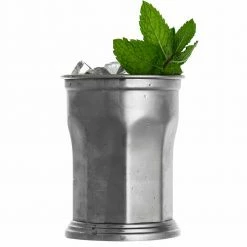 Urban Bar Octagonal Stainless Steel Julep Cup 39cl Metal Drinkware