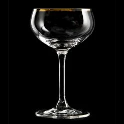 Urban Bar Gold Rim Champagne Glass Coupe 21cl