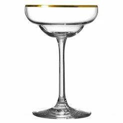 Urban Bar Gold Rim Coley® Crystal Glass Coupe 17cl Glassware