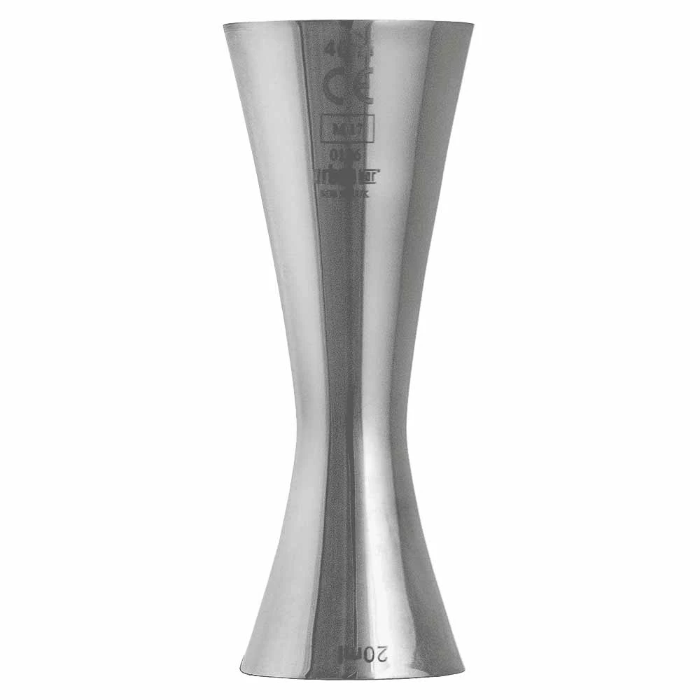 New 🌟 Urban Bar Aero® Stainless Steel Cocktail Jigger 20ml/40ml Barware 🌟 1 Urban Bar Aero® Stainless Steel Cocktail Jigger 20ml/40ml Barware