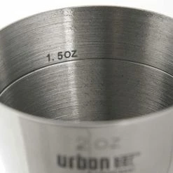 Urban Bar Barware Aero® Stainless Steel Cocktail Jigger 1oz/2oz