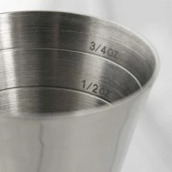 Urban Bar Barware Aero® Stainless Steel Cocktail Jigger 1oz/2oz