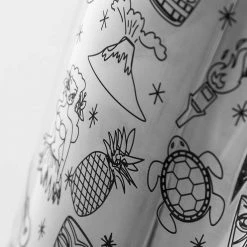 Urban Bar Tiki Tin-on-Tin Stainless Steel Weighted Cocktail Shaker 75cl Barware