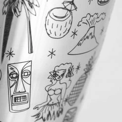 Urban Bar Tiki Tin-on-Tin Stainless Steel Weighted Cocktail Shaker 75cl Barware