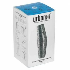 Urban Bar Barware Tattoo Tin-on-Tin Stainless Steel Weighted Cocktail Shaker 75cl