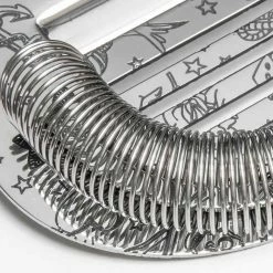 Urban Bar Barware Tattoo Coley® Cocktail Stainless Steel Strainer 15.5cm