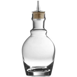 Urban Bar Georgian Glass & Steel Dash Bottle 22cl Barware