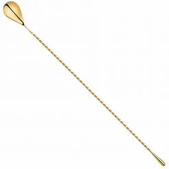 Urban Bar Barware Drop Gold Bar Spoon 40cm