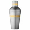 Urban Bar Baron Yukiwa Gold And Matt Steel Shaker 50cl Barware