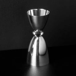 Urban Bar Barware Classico Silver Vintage Style Jigger 30/60ml