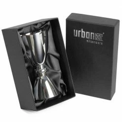 Urban Bar Barware Classico Silver Vintage Style Jigger 30/60ml