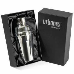 Urban Bar Classico Silver Plated Cocktail Shaker 1 Pint