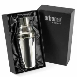 Urban Bar Classico Large Cocktail Shaker Silver Plated 1.5 Pint Barware