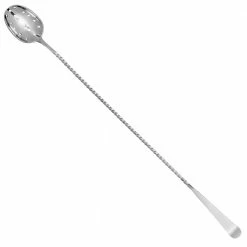 Urban Bar Biloxi Stainless Steel Strainer Bar Spoon 34.5cm Barware