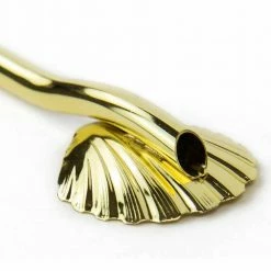 Urban Bar Gold Scallop Straw Stirrer 18cm (pack Of 6) Barware