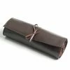 Urban Bar Leather Bartenders Roll Up Kit Bag (Brown)