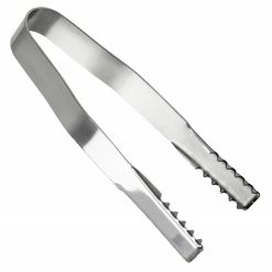 Urban Bar Barware Ergo Stainless Steel Ice Tongs 12cm