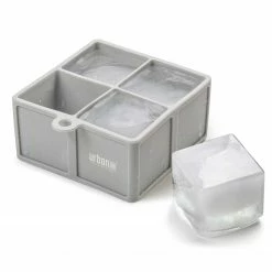 Urban Bar Barware Silicone Ice Cube Tray - 4 Cube