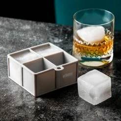 Urban Bar Barware Silicone Ice Cube Tray - 4 Cube