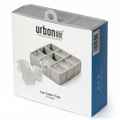 Urban Bar Silicone Ice Cube Tray - 9 Cube Barware