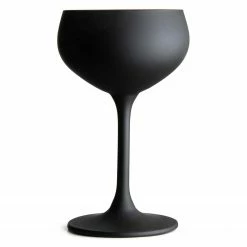 Urban Bar Black Champagne Cocktail Glass Coupe 21cl Oro Nero