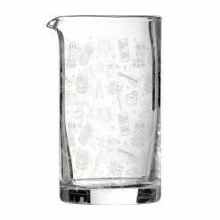 Urban Bar Barware Tiki Cocktail Mixing Jug Glass 80cl