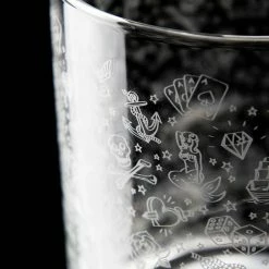 Urban Bar Tattoo Old Fashioned Tumbler 25cl Glassware