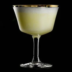 Urban Bar Gold Rim Fizz Cocktail Glass Coupe 20cl