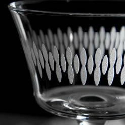 Urban Bar Crystal Retro Fizz Engraved Cocktail Glass 20cl