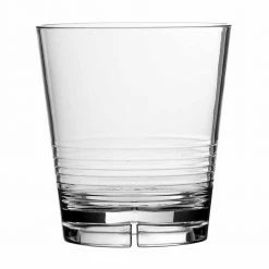 Urban Bar Glassware Stacking Plastic Old Fashioned Tumbler 31cl