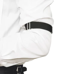 Urban Bar Sharp & Dapper Sleeve Garters Black Clothing