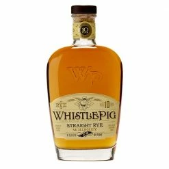 Urban Bar Sparkling Wines, Spirits & Liquors Whistle Pigs 10 Year Old Rye Whisky - 70cl