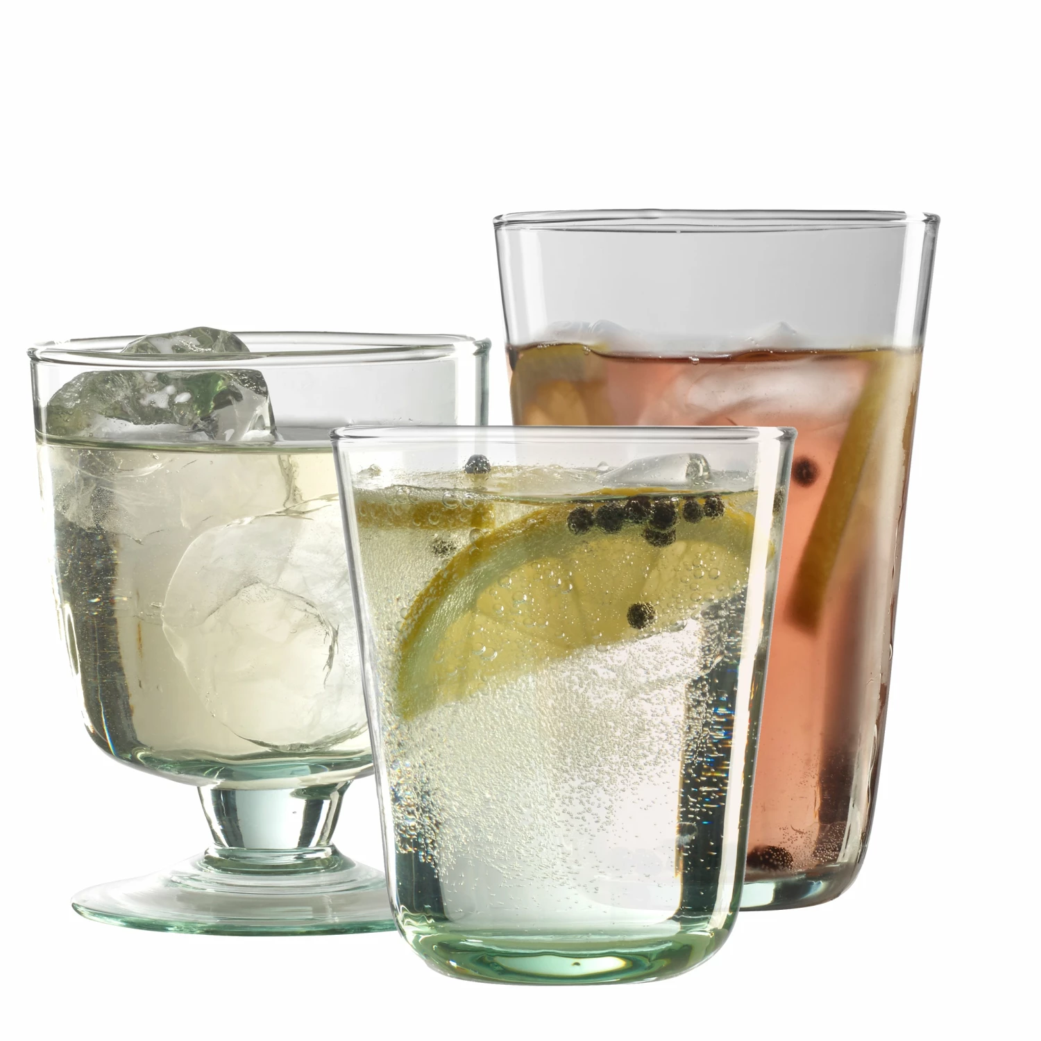 Wholesale 👍 Urban Bar Glassware Misato Recycled Old Fashioned Tumbler 27cl 🌟 4 Urban Bar Glassware Misato Recycled Old Fashioned Tumbler 27cl