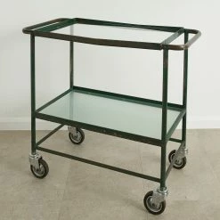 Urban Bar Geest Industrial Trolley 1950's- Green