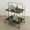 Urban Bar Vintage Foldaway Drinks Trolley