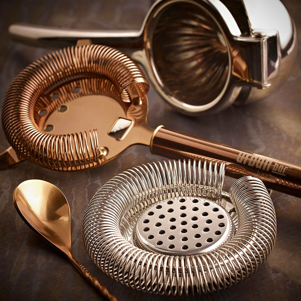 Promo ๐ฅ Urban Bar Calabrese Stainless Steel Hawthorne Cocktail Strainer 20.5cm ๐งจ 4 Urban Bar Calabrese Stainless Steel Hawthorne Cocktail Strainer 20.5cm