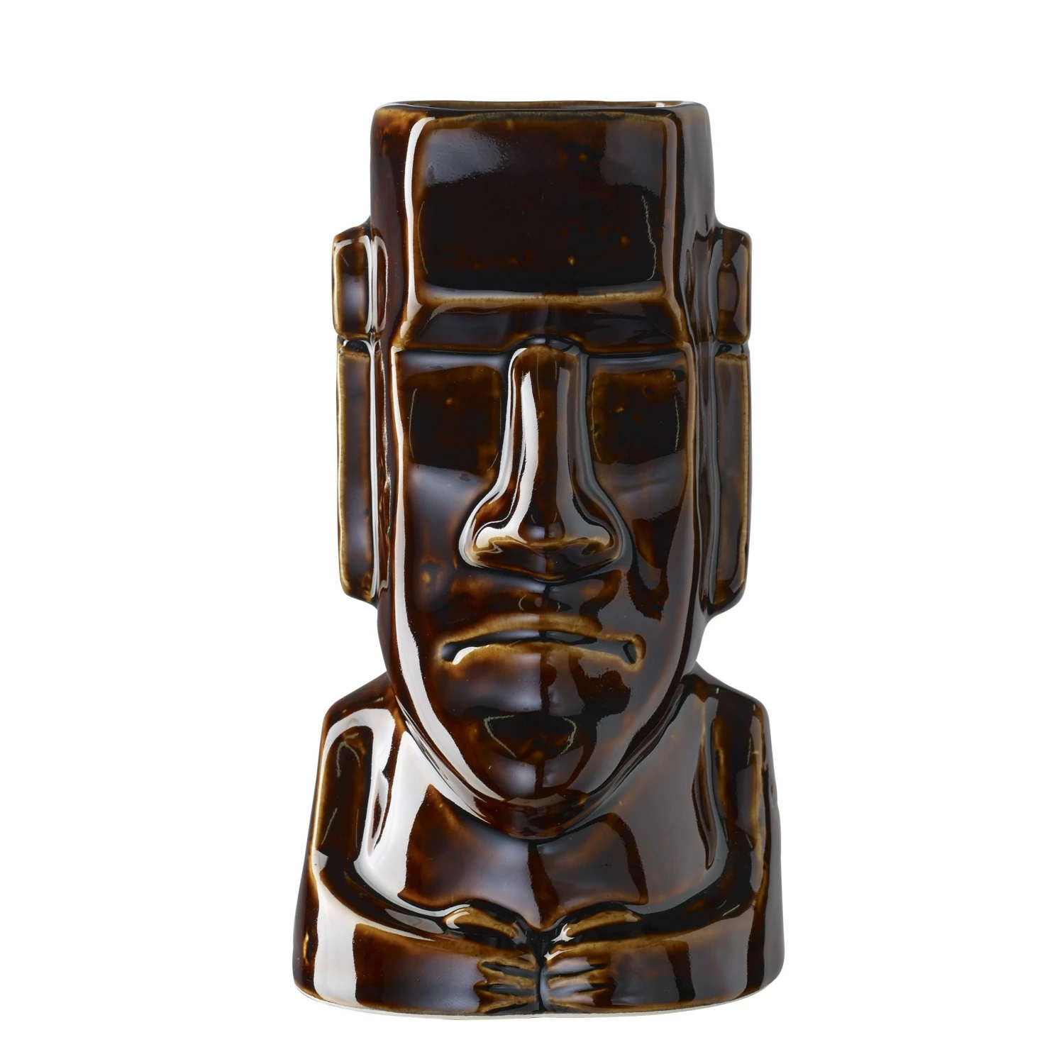 Outlet ❤️ Urban Bar Moai Tiki Tropical Cocktail Mug 50cl 🥰 1 Urban Bar Moai Tiki Tropical Cocktail Mug 50cl